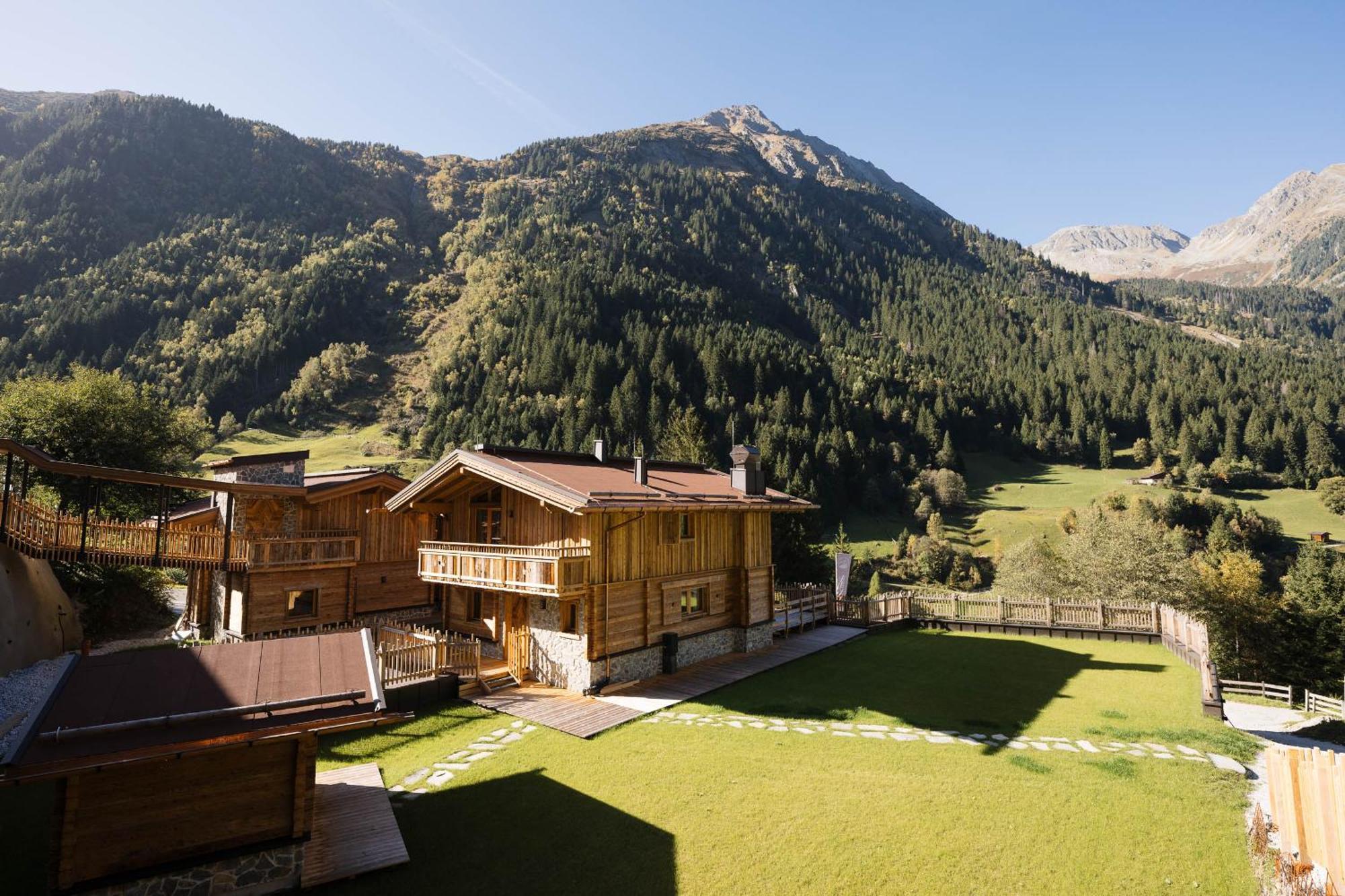 Gletscher-Chalet Stubai Villa Neustift im Stubaital Luaran gambar