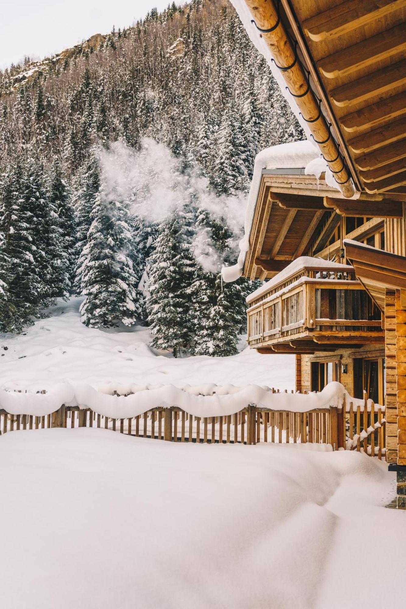 Gletscher-Chalet Stubai Villa Neustift im Stubaital Luaran gambar