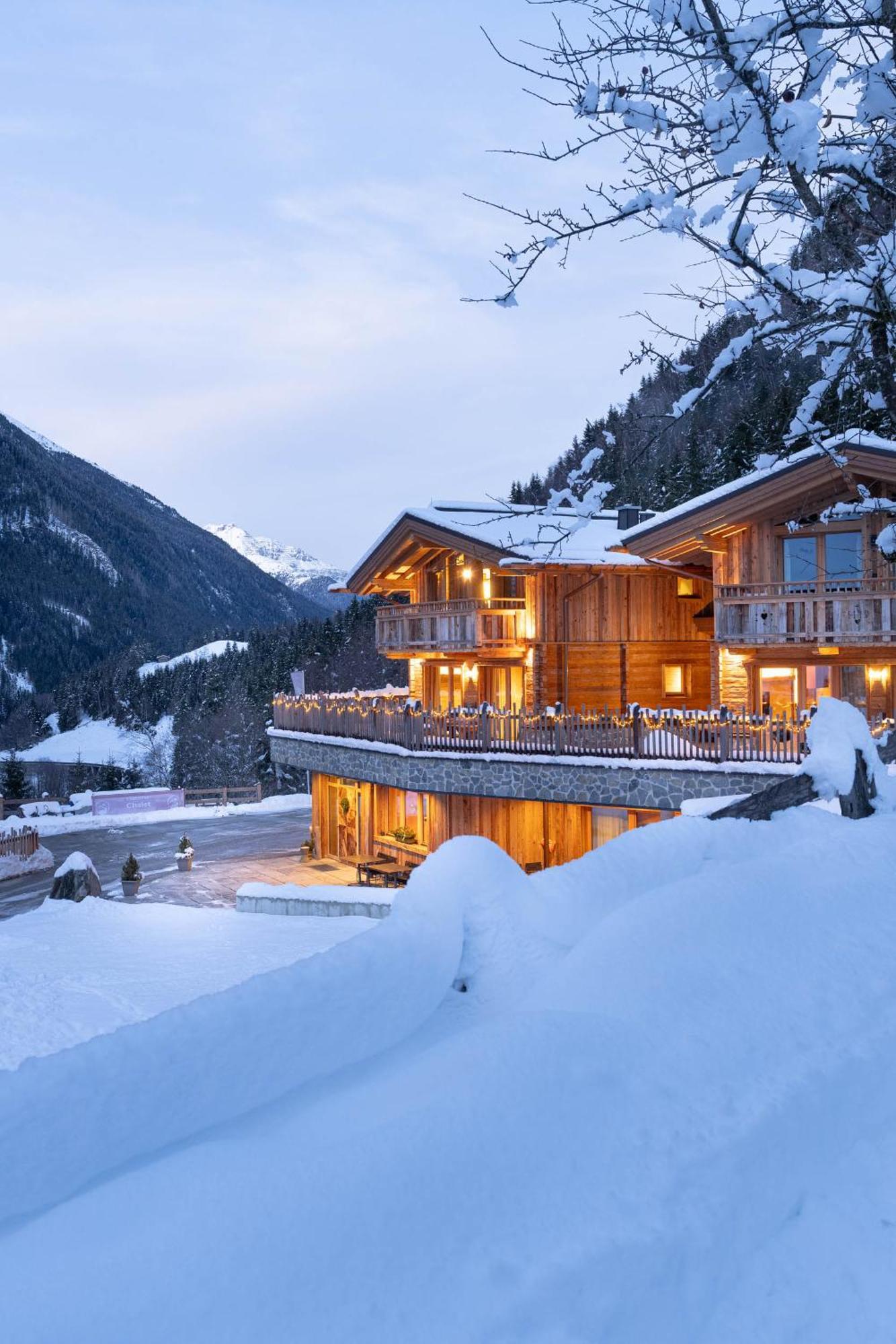 Gletscher-Chalet Stubai Villa Neustift im Stubaital Luaran gambar