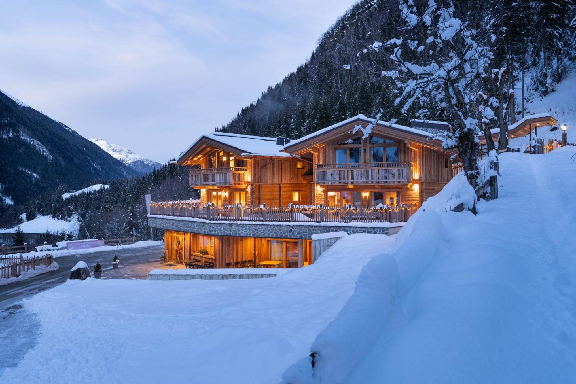 Gletscher-Chalet Stubai Villa Neustift im Stubaital Luaran gambar